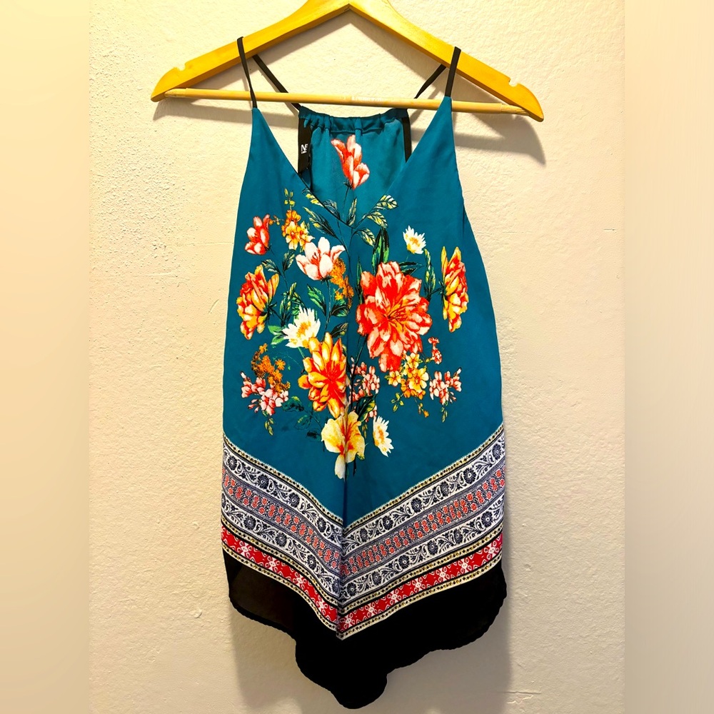 Scarf tank top